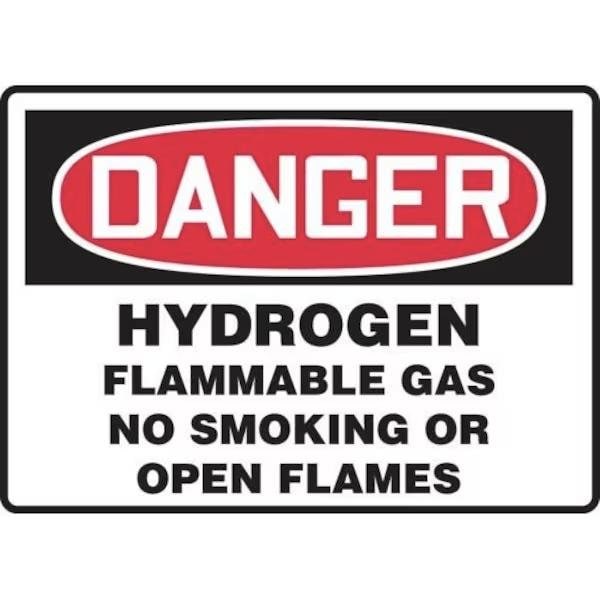 Accuform OSHA DANGER SAFETY SIGN HYDROGEN MCHG093XL MCHG093XL - main